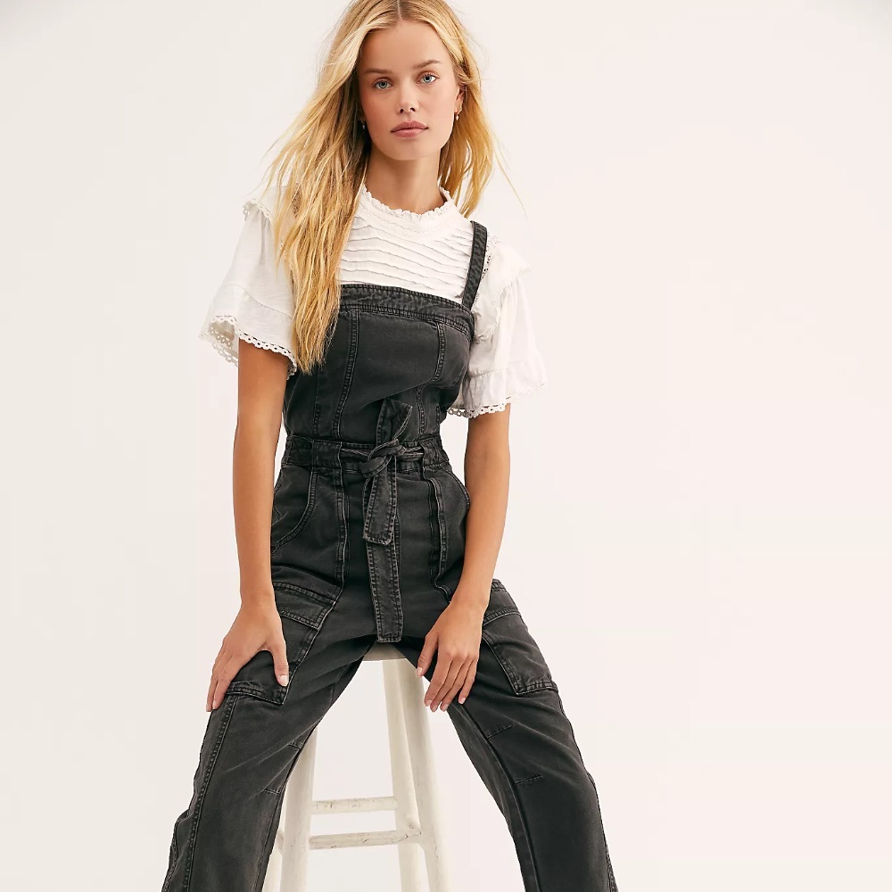 NWT Free People Utility Jumpsuit, M
